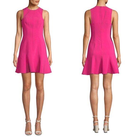 NWT LIKELY Cordelia Dress in Fuchsia REVOLVE - Size 8 - Picture 1 of 13